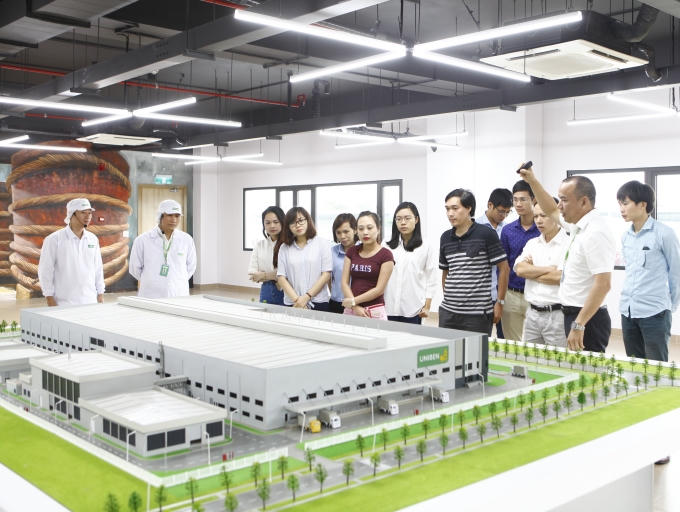 Tham quan nhà máy UNIBEN Hưng Yên.