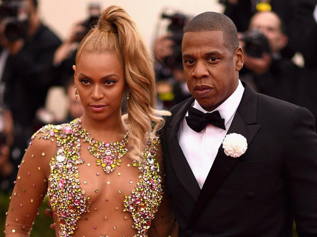 Nữ ca sĩ Beyoncé và rapper Jay-Z.