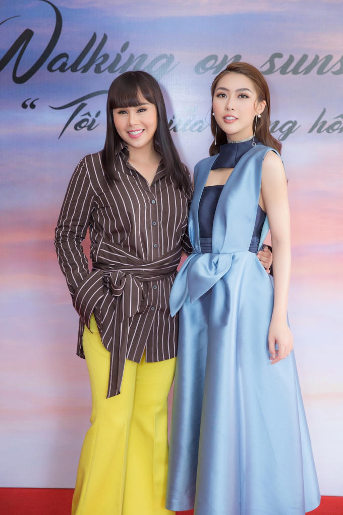 Huỳnh Vy quyết t&acirc;m vượt kỷ lục về số đo v&ograve;ng eo của Tường Linh