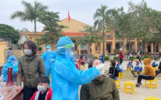 Nghệ An: Bảy người cùng một gia đình tại TP Vinh nhiễm Covid-19