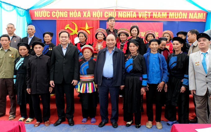 Thủ tướng Nguyễn Xuân Phúc dự ngày hội Đại đoàn kết tại Bắc Kạn