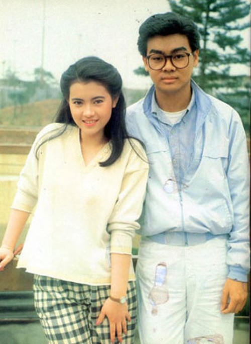 Lam Khiết Anh với bạn diễn Lưu Thanh Vân.