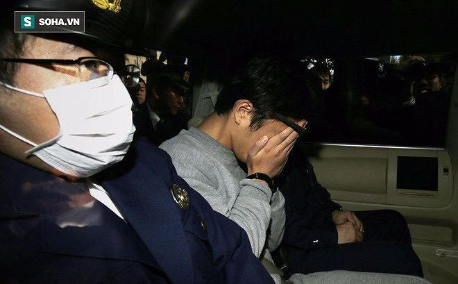 Takahiro Shiraishi khi bị bắt giữ.