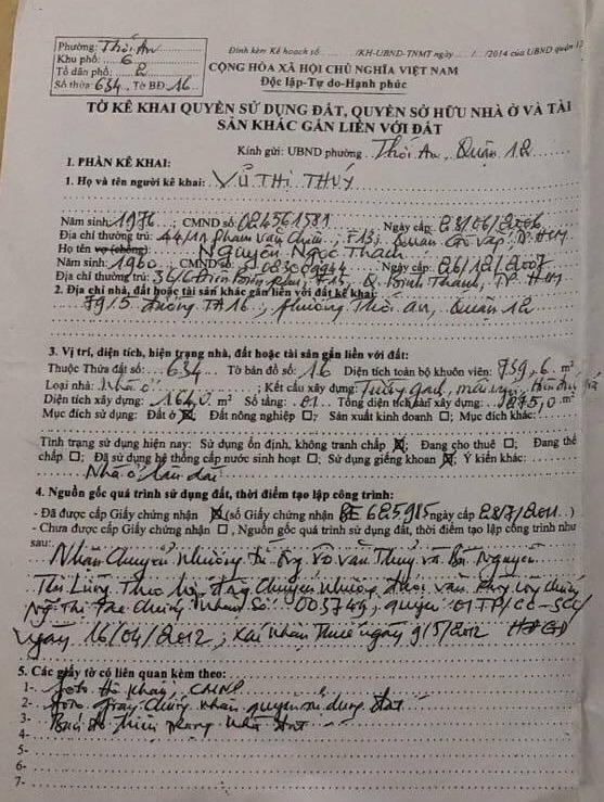 TP HCM: D&acirc;n tố c&aacute;n bộ quận 12 lộng quyền khi xử l&yacute; vi phạm