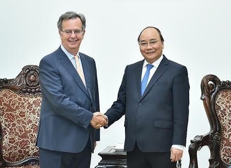Thủ tướng Nguyễn Xuân Phúc tiếp Ngài Alfonso Tena Garcia, Đại sứ Tây Ban Nha tại Việt Nam đến chào từ biệt, kết thúc nhiệm kỳ công tác.
