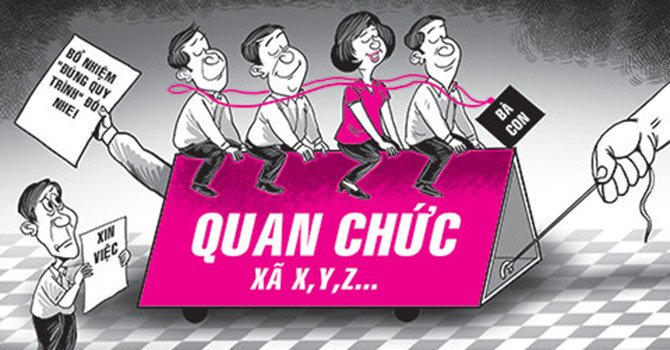 Hiện tượng dòng họ lôi kéo nhau làm làm quan đang diễn ra tràn lan và rất không bình thường. Ảnh: PLO