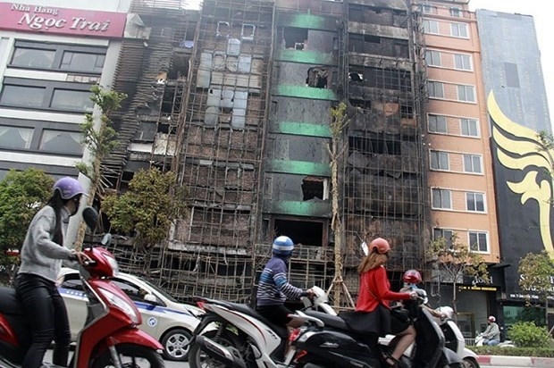 13 người thiệt mạng sau vụ cháy tại quán Karaoke 68 Trần Thái Tông.