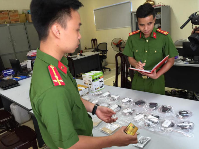 Tang vật được cơ quan chức năng thu giữ.