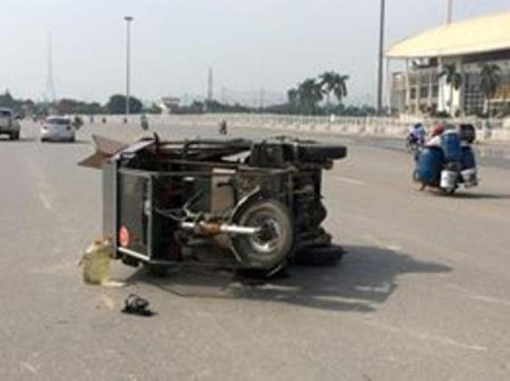 Hiện trường nơi xảy ra sự việc.