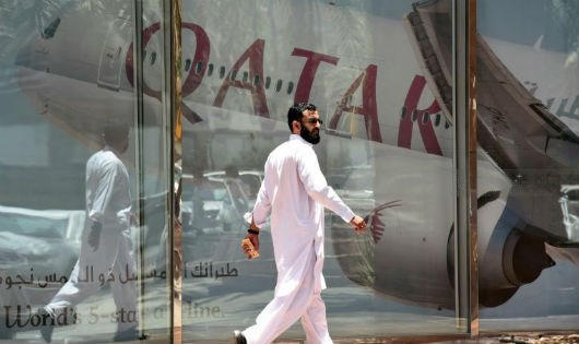 Lệnh cấm bay đối với các hãng hàng không của Qatar đã có hiệu lực. (Ảnh: Reuters)