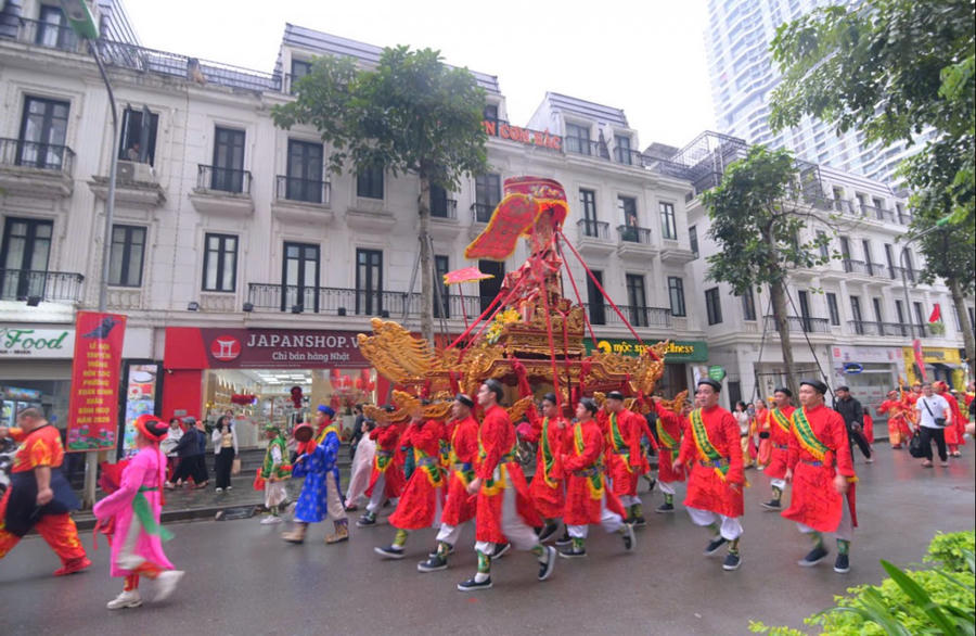 Lễ hội đền Sóc phường Xuân Đỉnh xuân Bính Ngọ 2026 là điểm đến văn hóa, góp phần giữ gìn và phát huy những giá trị di sản quý báu của Thủ đô.