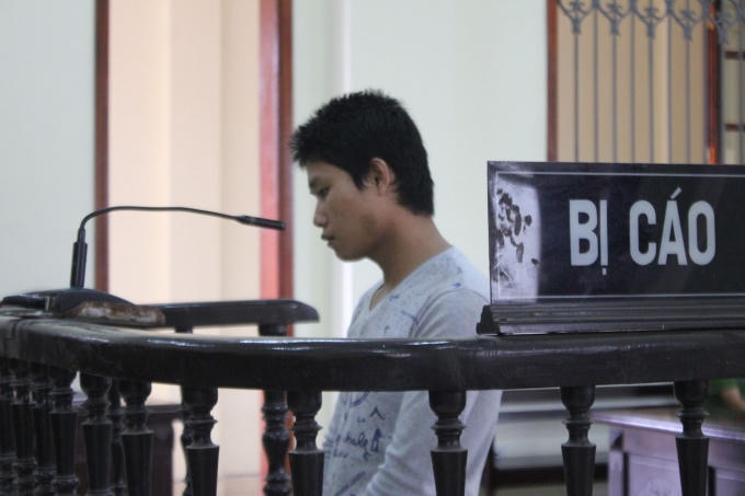 Bị cáo Xeo Văn Nhi tại phiên xét xử ngày 24/10.