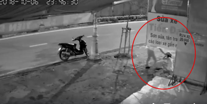 Ảnh cắt từ clip.
