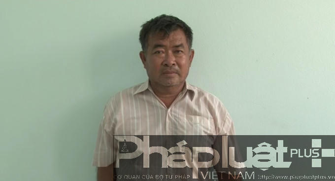 Đối tượng Việt tại cơ quan công an