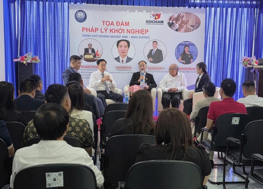 Buổi tọa đàm pháp lý khởi nghiệp dành cho doanh nghiệp FDI và doanh nghiệp Việt Nam.