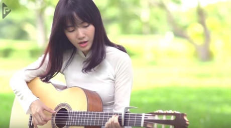 'Thánh nữ' Bolero đẹp tựa nàng thơ trong bản cover mới