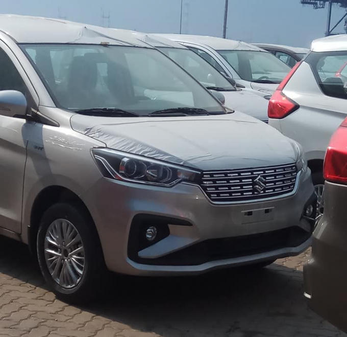  Được biết, Suzuki Ertiga đã có mặt ở cảng từ tháng 3/2019. (Ảnh: Autopro)