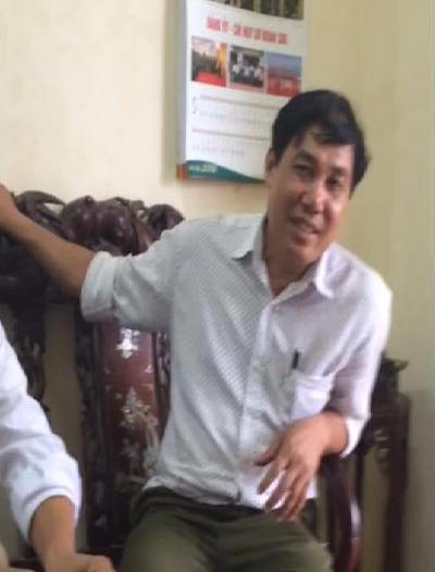 Ông Đinh Công Hoan - Phó chủ tịch UBND xã Hợp Hòa.
