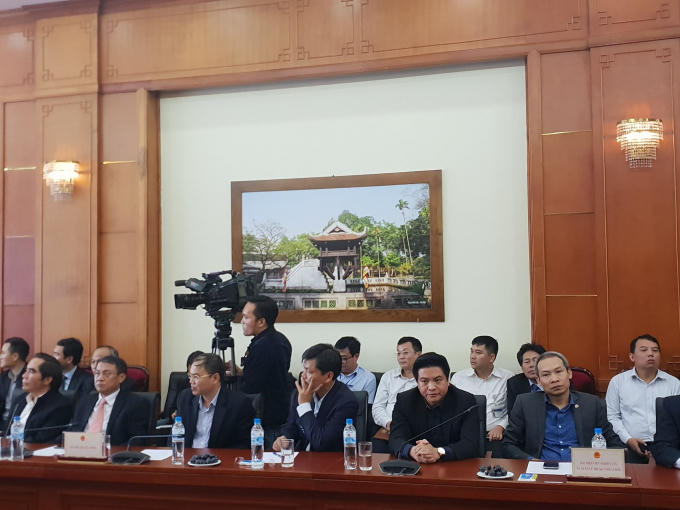 Khách mời tham dự Lễ ký biên bản.