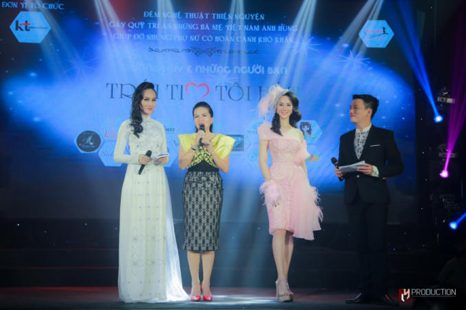 &Aacute; hậu Dương Yến Phi tỏa s&aacute;ng trong vị tr&iacute; vedette, đấu gi&aacute; g&acirc;y quỹ th&agrave;nh c&ocirc;ng cho đ&ecirc;m nhạc thiện nguyện