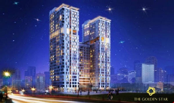 Mức giá của căn hộ The Golden Star chỉ từ 25,3 triệu đồng/ m2.