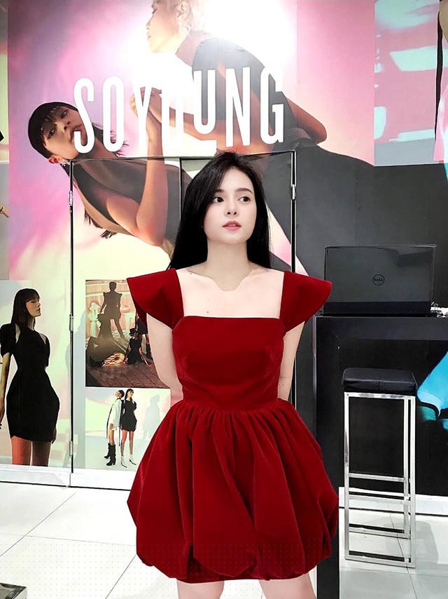 Hình ảnh đời thường xinh xắn của Kim Quý.