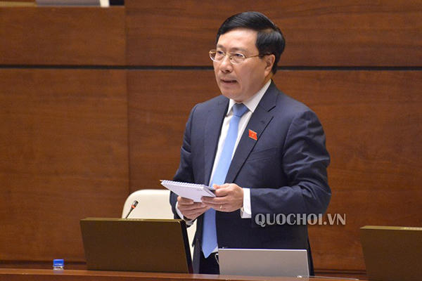 Phó Thủ tướng, Bộ trưởng Ngoại giao Phạm Bình Minh.