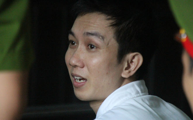 Bị cáo Dương Quốc Dân tại phiên tòa. (Ảnh: Trí thức trẻ)