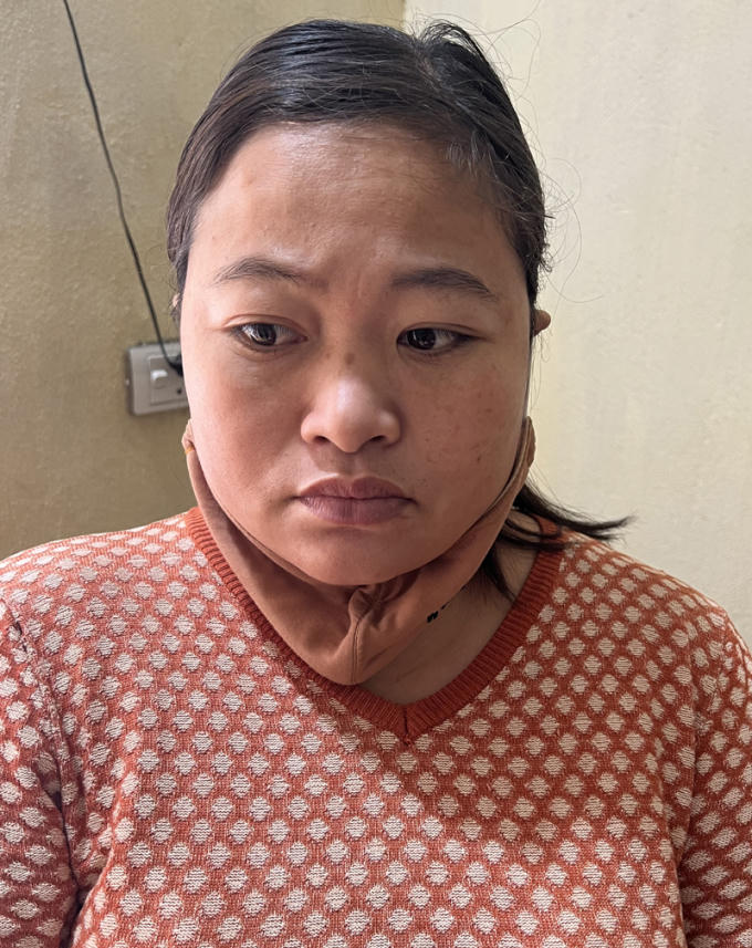 Đối tượng Trương Thị Hiền.