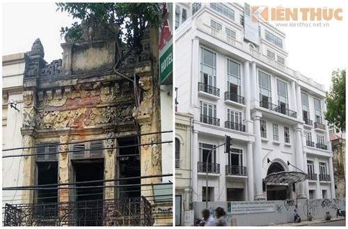 Một công trình mới, hiện đại đã "mọc" lên tại 138 Hàng Trống (Hoàn Kiếm, Hà Nội).