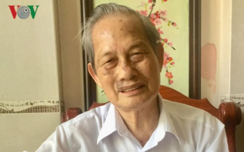 Ông Nguyễn Trọng Xuất, nguyên Tổng thư ký công trình Lịch sử Nam bộ kháng chiến