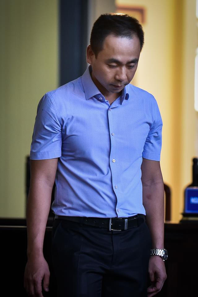 Bị cáo Nguyễn Hoàng Linh.