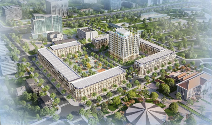 Shophouse D'. Metropole Hà Tĩnh sở hữu 2 – 3 mặt tiền, tối đa hóa không gian kinh doanh mà vẫn đảm bảo những trải nghiệm riêng tư cho cư dân