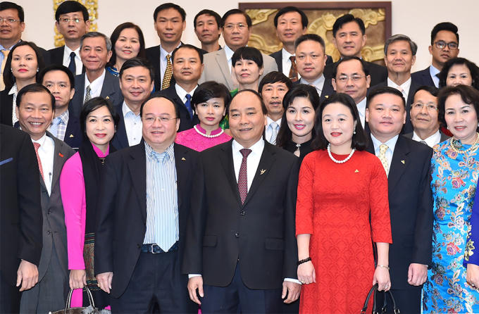 Thủ tướng và các đại biểu VACOD.