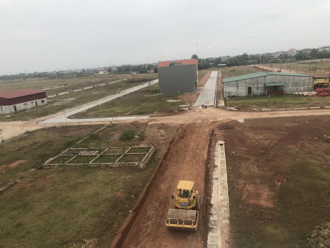 Một góc dự án làng nghề Mai Hương (Hiệp Hoà, Bắc Giang). Ảnh datbamien.vn