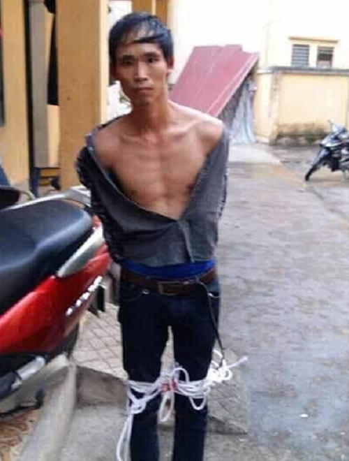 Đối tượng Dương tai cơ quan Công an.