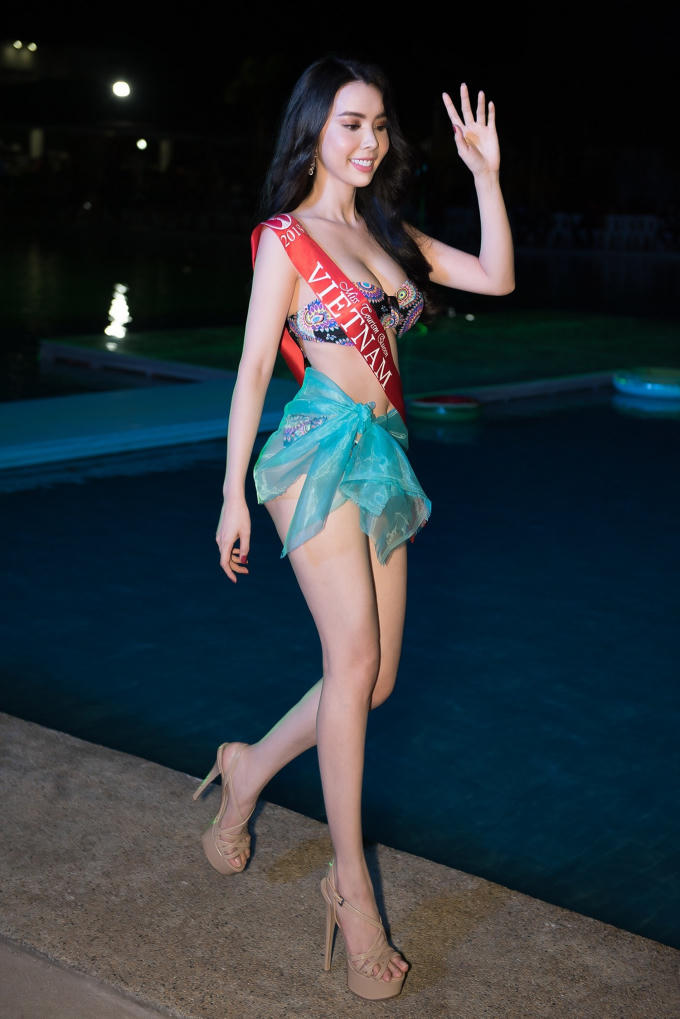 Huỳnh Vy gi&agrave;nh giải thưởng phụ Hoa hậu c&oacute; h&igrave;nh thể đẹp nhất tại Miss Tourism Queen Worldwide 2018