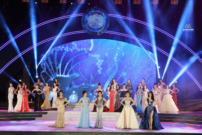 Vương miện 3,2 tỷ của Hoa hậu Đại Dương Việt Nam 2017 thuộc về L&ecirc; &Acirc;u Ng&acirc;n Anh