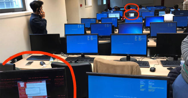 Loại mã độc WannaCry đang lan tràn với tốc độ cực lớn tại nhiều quốc gia. Ảnh: The Hacker News.