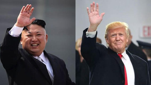 Nhà lãnh đạo Triều Tiên Kim Jong-un (trái) và Tổng thống Mỹ Donald Trump (Ảnh: Getty)