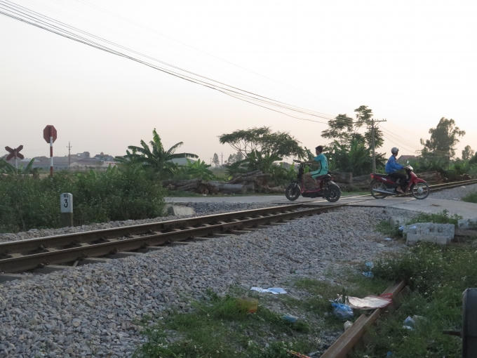 Khu vực xảy ra vụ tai nạn thương tâm.
