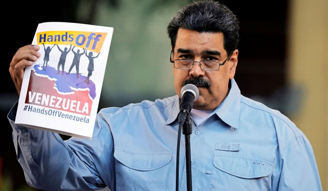 Tổng thống Venezuela Nicolas Maduro. Ảnh: Reuters