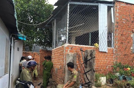 Khu vực nhà của anh Thơ.