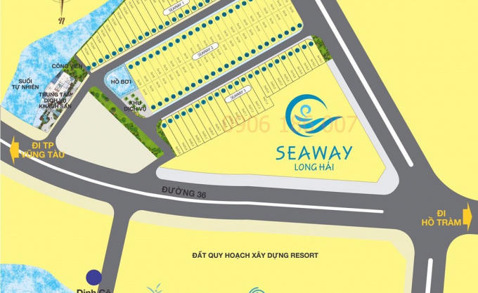 Mặt bằng dự án Seawway.