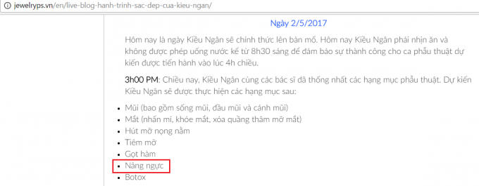 Blog hành trình diện mạo mới của Kiều Ngân.