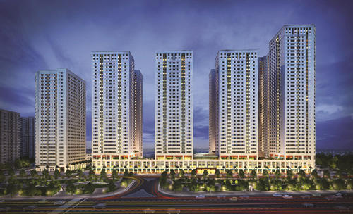 Phối cảnh dự án Eurowindow River Park.