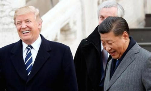 Tổng thống Mỹ Donald Trump và Chủ tịch Trung Quốc Tập Cận Bình. (Ảnh: Reuters)