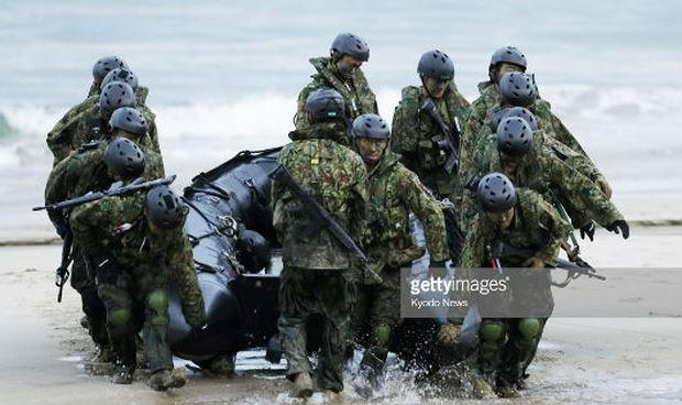 Hình ảnh tại cuộc tập trận.