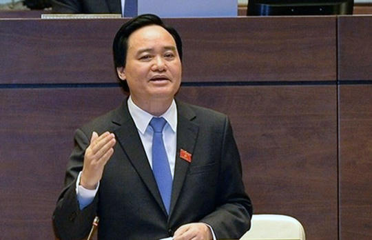 Cử tri Hà Nội đề nghị tiếp tục chất vấn Bộ trưởng GD-ĐT Phùng Xuân Nhạ - Ảnh: Quochoi