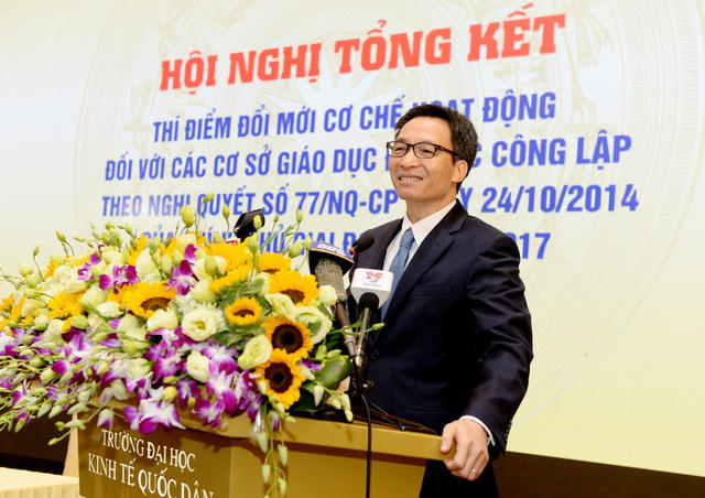 Phó Thủ tướng Vũ Đức Đam phát biểu tại hội nghị